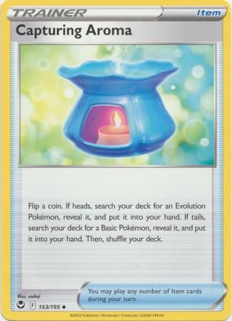 Capturing Aroma - 153/195 - Uncommon
Sword &amp; Shield: Silver Tempest Singles