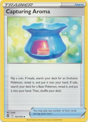 Capturing Aroma - 153/195 - Uncommon Sword &amp; Shield: Silver Tempest Singles (Español)