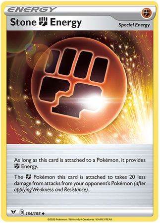 Stone F Energy - 164/185 - Uncommon
Sword &amp; Shield: Vivid Voltage Singles