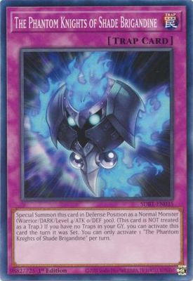 The Phantom Knights of Shade Brigandine - SDBT-EN035 - Common 1st Edition Beware of Traptrix 1st Edition Singles (espanol)