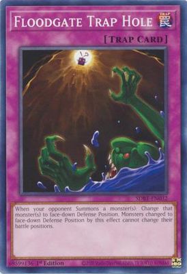 Floodgate Trap Hole - SDBT-EN032 - Common 1st Edition Beware of Traptrix 1st Edition Singles