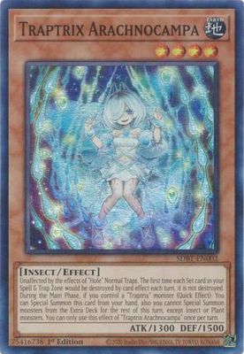 Traptrix Arachnocampa - SDBT-EN002 - Super Rare 1st Edition Beware of Traptrix 1st Edition Singles
