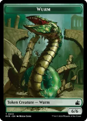 Wurm Token - Ravnica Remastered (RVR)
Ravnica Remastered