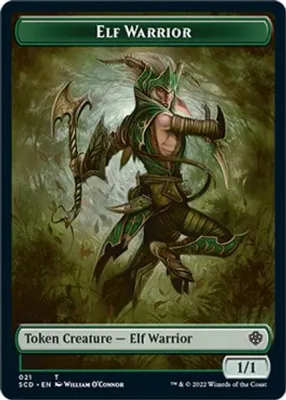 Elf Warrior // Cat Beast Double-sided Token - Starter Commander Decks (SCD)
Starter Commander Decks