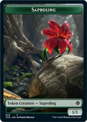 Saproling // Human Warrior Double-sided Token - Starter Commander Decks (SCD)
Starter Commander Decks