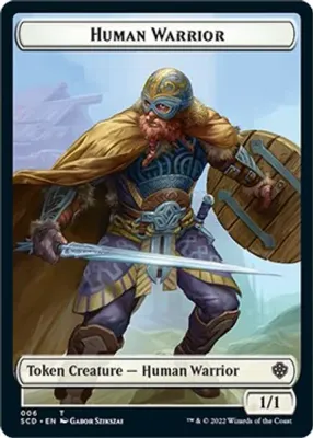 Insect // Human Warrior Double-sided Token - Starter Commander Decks (SCD)
Starter Commander Decks