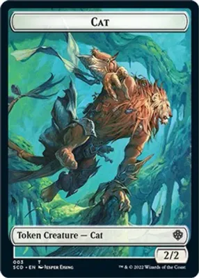 Saproling // Cat Double-sided Token - Starter Commander Decks (SCD)
Starter Commander Decks