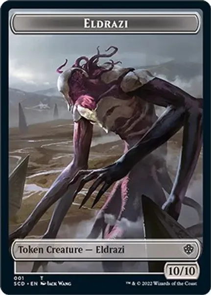 Eldrazi // Soldier Double-sided Token - Starter Commander Decks (SCD)
Starter Commander Decks