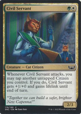 Civil Servant 176/281 - Streets of New Capenna Singles (Español)