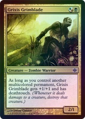 Grixis Grimblade - Foil
Alara Reborn Foil Singles