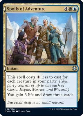 Spoils of Adventure 237/280 - Zendikar Rising Singles (Español)
