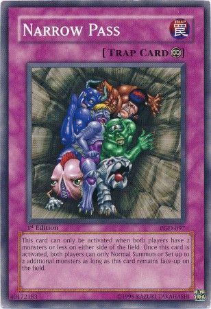 Narrow Pass - PGD-097 - Common 1st Edition Pharaonic Guardian [PGD] 1st Edition Singles