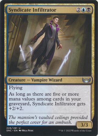 Syndicate Infiltrator 226/281 Streets of New Capenna Singles