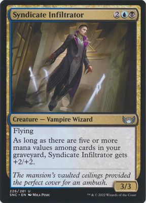 Syndicate Infiltrator 226/281 Streets of New Capenna Singles