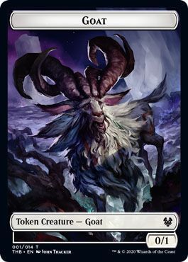 Goat Token 001 - THB Theros: Beyond Death Singles (Español)