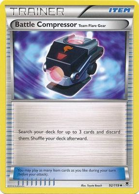 Battle Compressor - 92/119 - Uncommon XY: Phantom Forces Singles