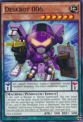 Deskbot 006 - DOCS-EN039 - Common 1st Edition Dimension of Chaos 1st Edition Singles -español-