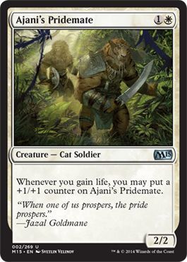 Ajani&#39;s Pridemate 002/269 - Magic 2015 (M15) Singles