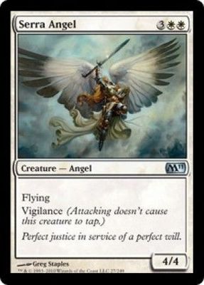 Serra Angel 27/249 - Magic 2011 (M11) Singles