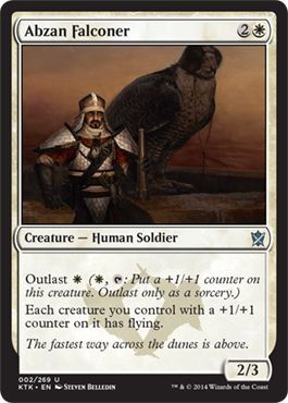 Abzan Falconer 002/269 Khans of Tarkir Singles