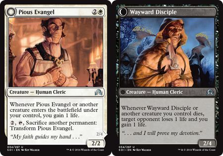 Pious Evangel | Wayward Disciple 034/297 Shadows over Innistrad Singles