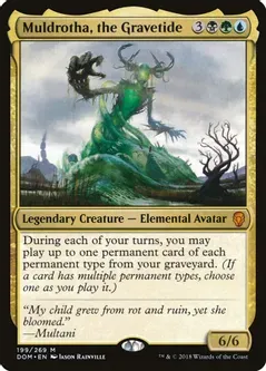 SJ Muldrotha, the Gravetide - Dominaria (DOM) Dominaria