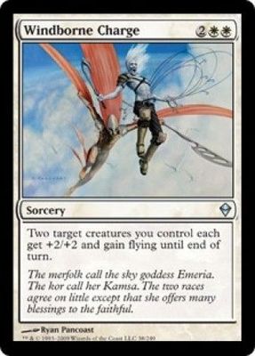 Windborne Charge 38/249 - Zendikar Singles