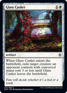 Glass Casket 015/269 - Throne of Eldraine Singles