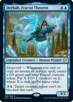 SJ Deekah, Fractal Theorist - Commander 2021 (C21) Commander 2021