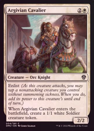 Argivian Cavalier 004/281 - Foil
Dominaria United Foil Singles