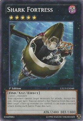 Shark Fortress - LTGY-EN048 - Common 1st Edition Lord of the Tachyon Galaxy 1st Edition Singles