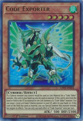 Code Exporter - GFP2-EN024 - Ultra Rare 1st Edition Ghosts From The Past: The 2nd Haunting 1st Edition Singles