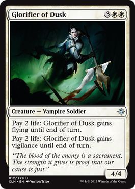 Glorifier of Dusk 012/279
Ixalan Singles (Español)