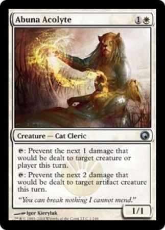 Abuna Acolyte Scars of Mirrodin Singles