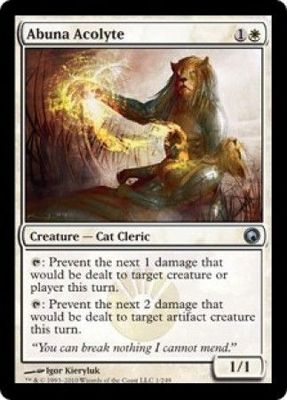 Abuna Acolyte Scars of Mirrodin Singles