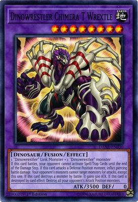 Dinowrestler Chimera T Wrextle - DANE-EN030 - Common 1st Edition Dark Neostorm 1st Edition Singles -español-