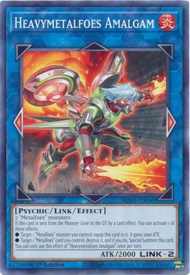 Heavymetalfoes Amalgam - BLVO-EN049 - Common 1st Edition Blazing Vortex 1st Edition Singles -español-