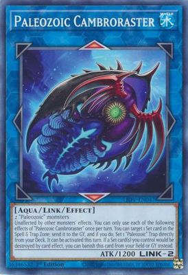Paleozoic Cambroraster - LIOV-EN047 - Common 1st Edition Lightning Overdrive: LIOV 1st Edition Singles -español-