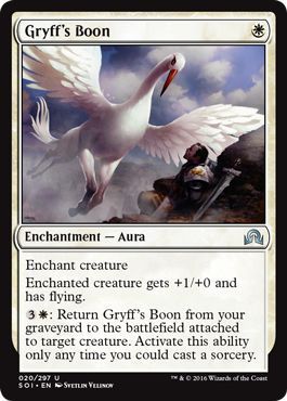 Gryff&#39;s Boon 020/297
Shadows over Innistrad Singles