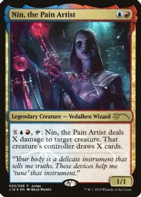 SJ Nin, the Pain Artist - Judge Promos (JDG)
Judge Promos Foil