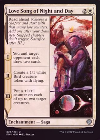 Love Song of Night and Day 025/281 - Foil
Dominaria United Foil Singles