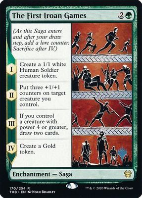SJ The First Iroan Games 170/254 - Silver Stamped
Theros: Beyond Death (THB) Silver Stamped Non Foil Singles