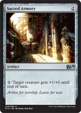 Sacred Armory 228/269
Magic 2015 (M15) Singles