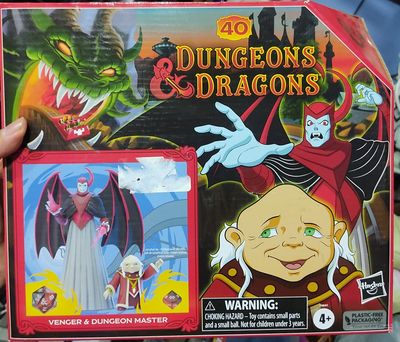 BAF1 Dungeons and Dragons Figura Venger Dungeon Master Set Nuevo