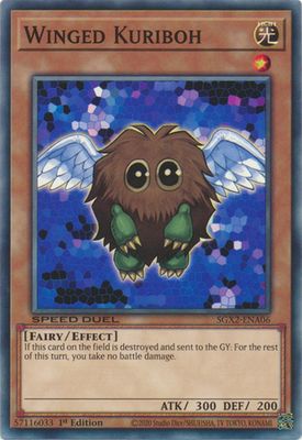 Winged Kuriboh - SGX2-ENA06 - Common 1st Edition
Speed Duel GX: Midterm Paradox Box Singles