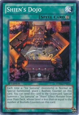 Shien&#39;s Dojo - SDWA-EN032 - Common 1st Edition Structure Deck: Samurai Warlords 1st Edition Singles