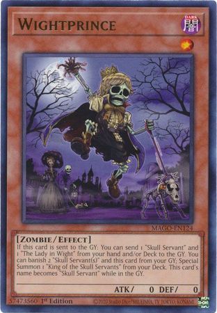 Wightprince - MAGO-EN124 - Rare 1st Edition
Maximum Gold 1st Edition Singles