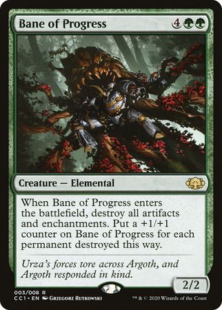 Bane of Progress 003/008
Commander Collection: Green Singles