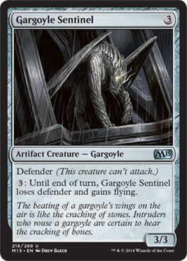 Gargoyle Sentinel 216/269
Magic 2015 (M15) Singles
