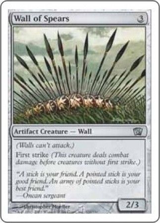 Wall of Spears MTG 8th Edition Singles